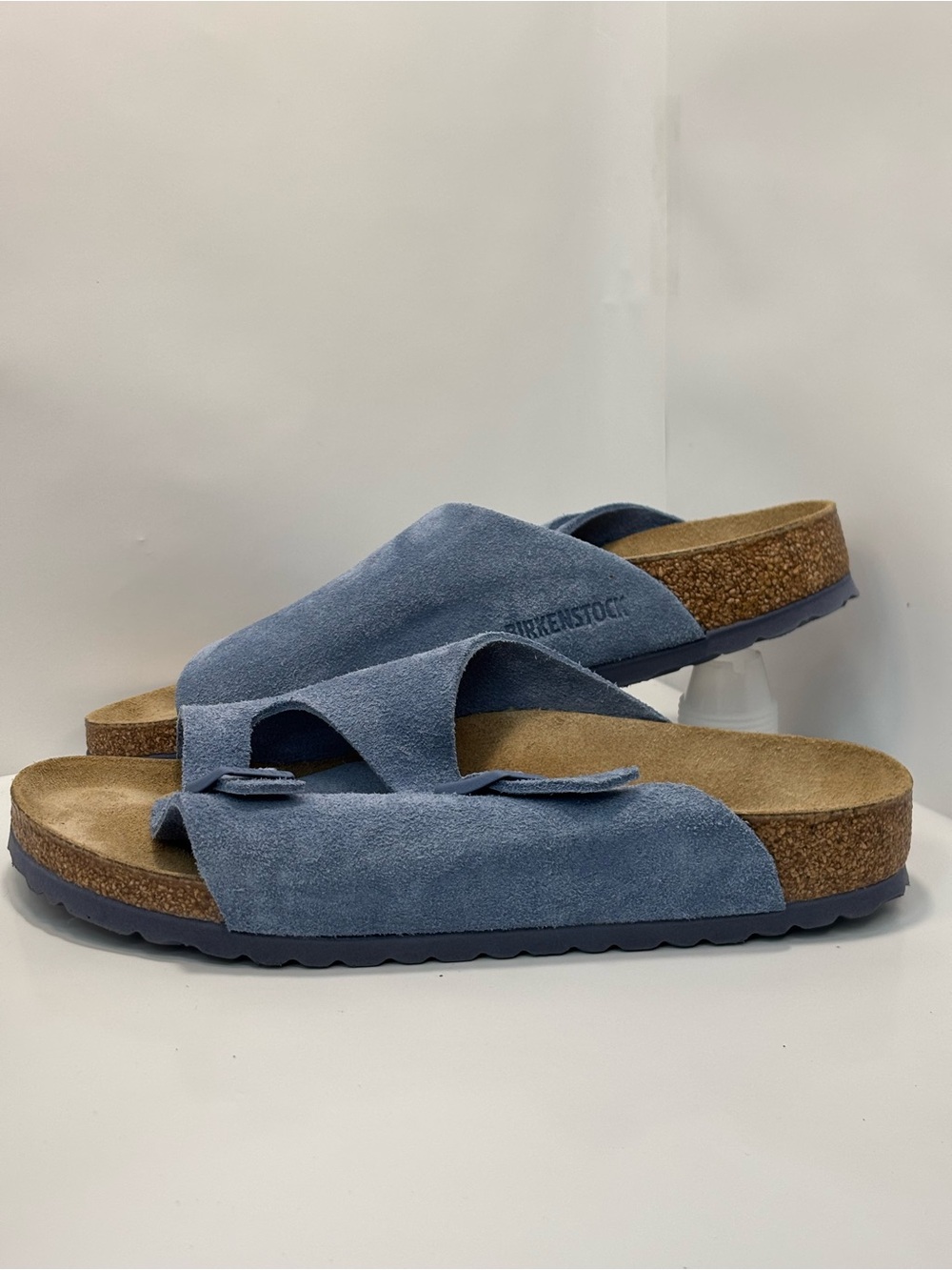 Birkenstock Zurich Suede Sandals Women's Size 40 260 Baby Blue
